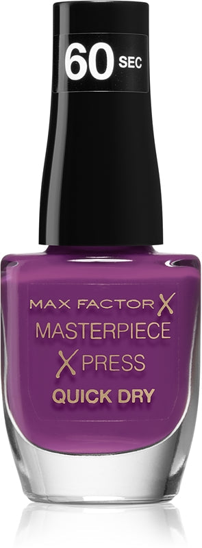 Max Factor Masterpiece Xpress Quick Dry Nail Polish 8ml 360 Pretty As Plum