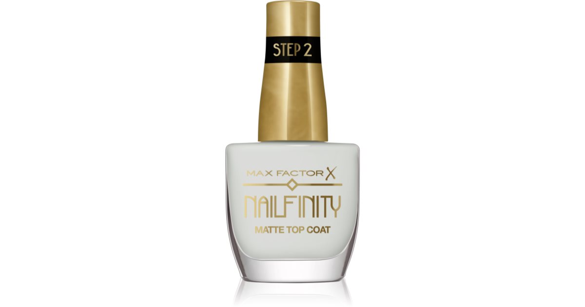 Max Factor Nailfinity Matte Top Coat 12 ml 101 Velvet curtain