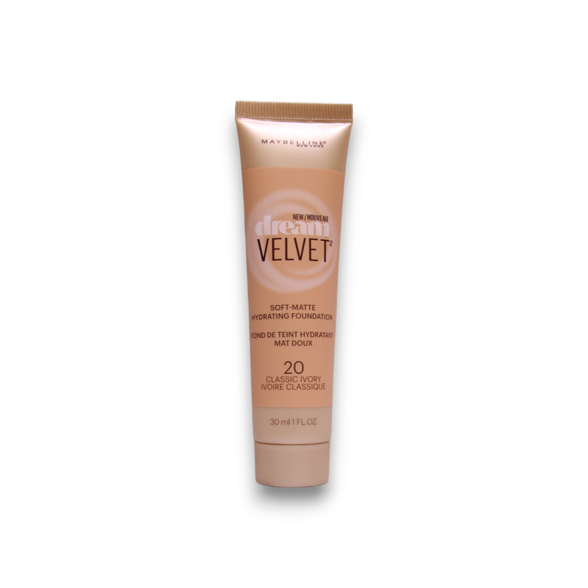 Maybelline Dream Velvet Soft Matte Foundation 20 Classic Ivory 30 ml