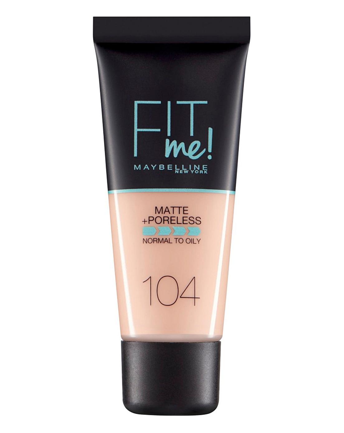 Maybelline Fit Me Matte + Poreless Liquid Foundation 104 Ivory Soft 30ml
