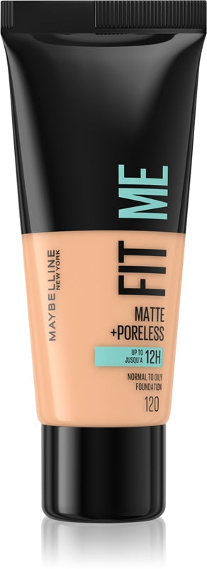 Maybelline Potriviți-mă! Machiaj mat și fără pori 120 Classic Ivory