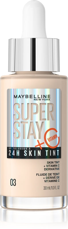 Maybelline Superstay Teinte Peau 24H + Fond de Teint Vitamine C 30 ml 03