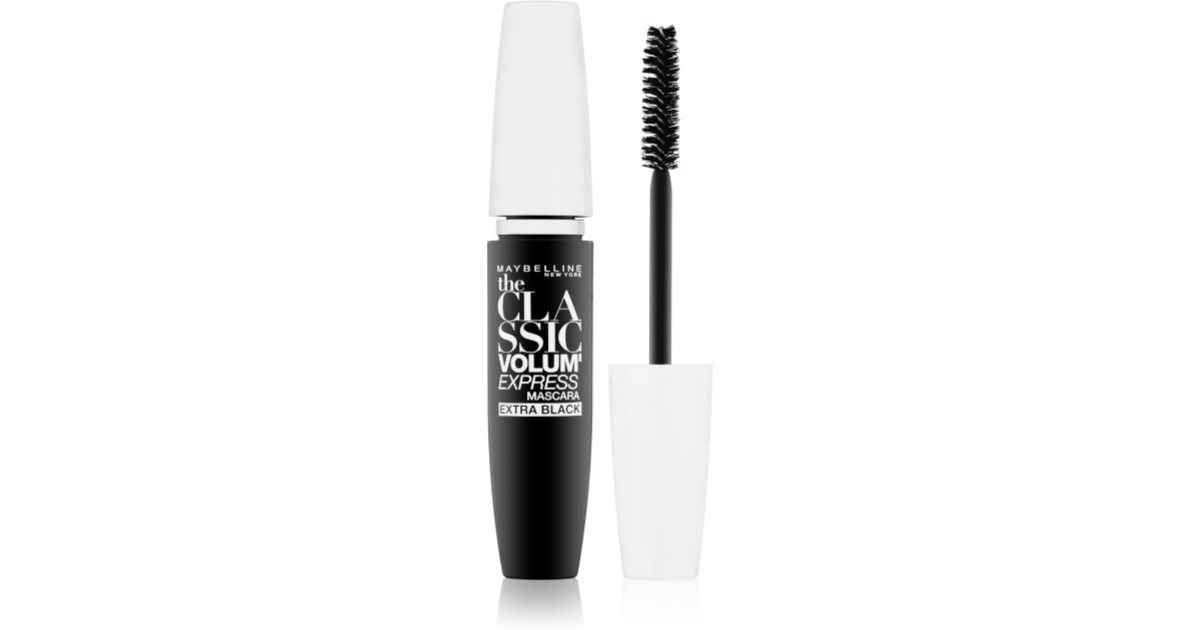 Maybelline Mascara Per Volume Volum` Express Classic Extra Black (Mascara) 10 Ml - Farve: Extra Black