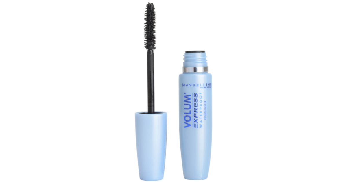 Wasserfeste Mascara für sofortiges Volumen Volum Express Waterproof 8,5 ml – Farbton: Schwarz