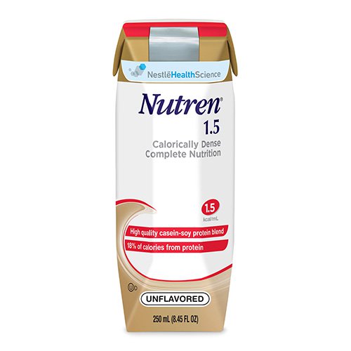 Nutren 1.5 Tube Feeding Formula, 250 mL Carton, 1 Each