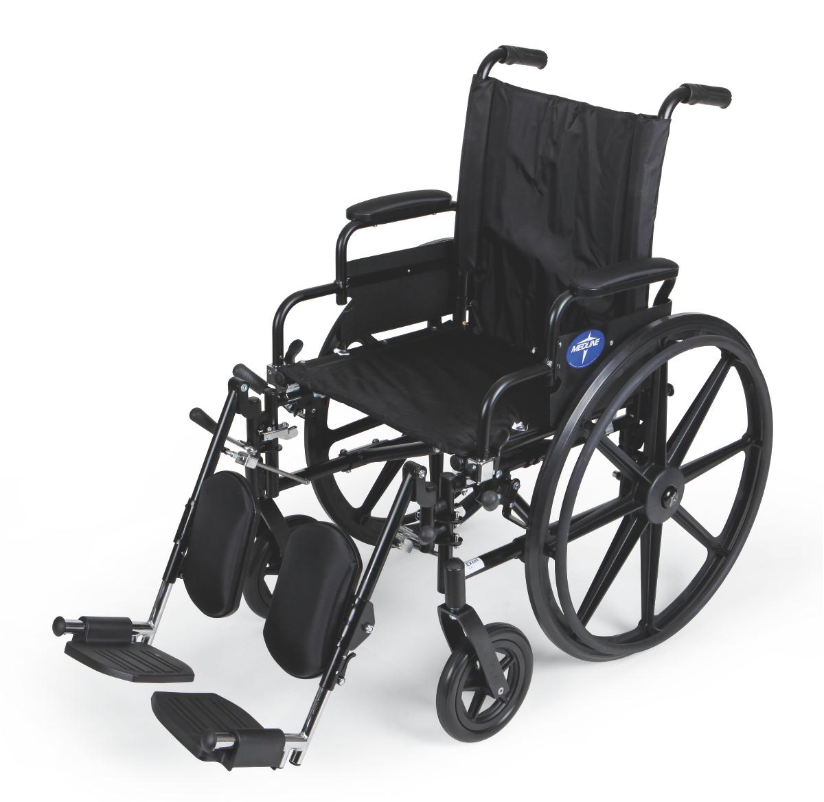 K4 Lightweight Wheelchair, 16", Elevating Legs