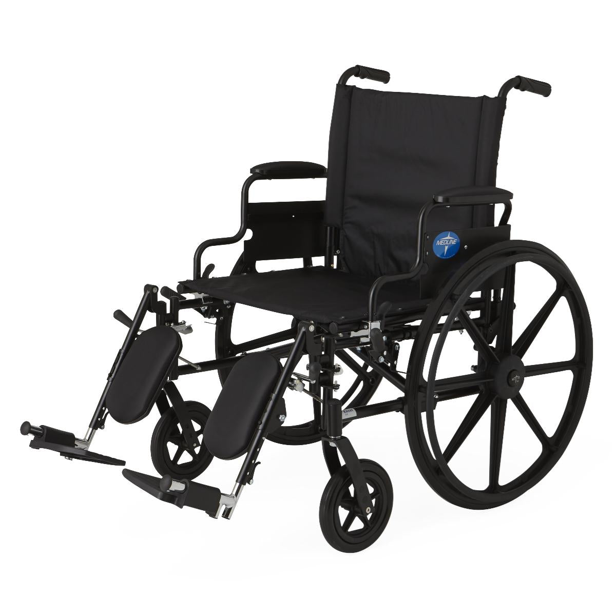 K4 Extra Wide Lightweight Wheelchair, 22", Elevating Legs