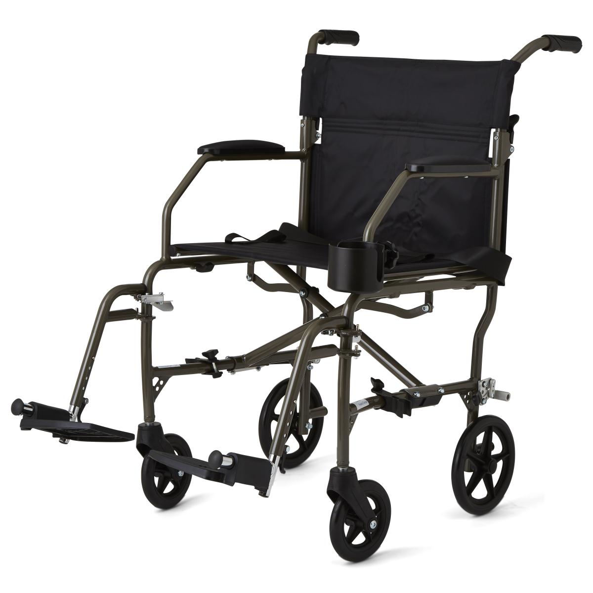 Ultralight Transport Chair, Silver