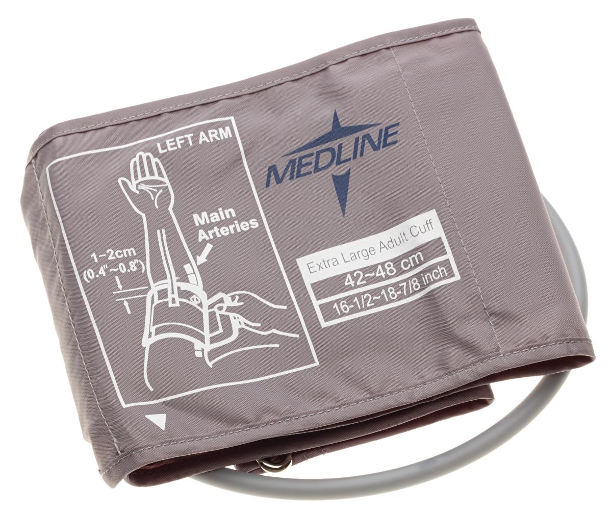 Medline Cuffs for Digital Blood Pressure Monitors X-Large, 1 Each - Each