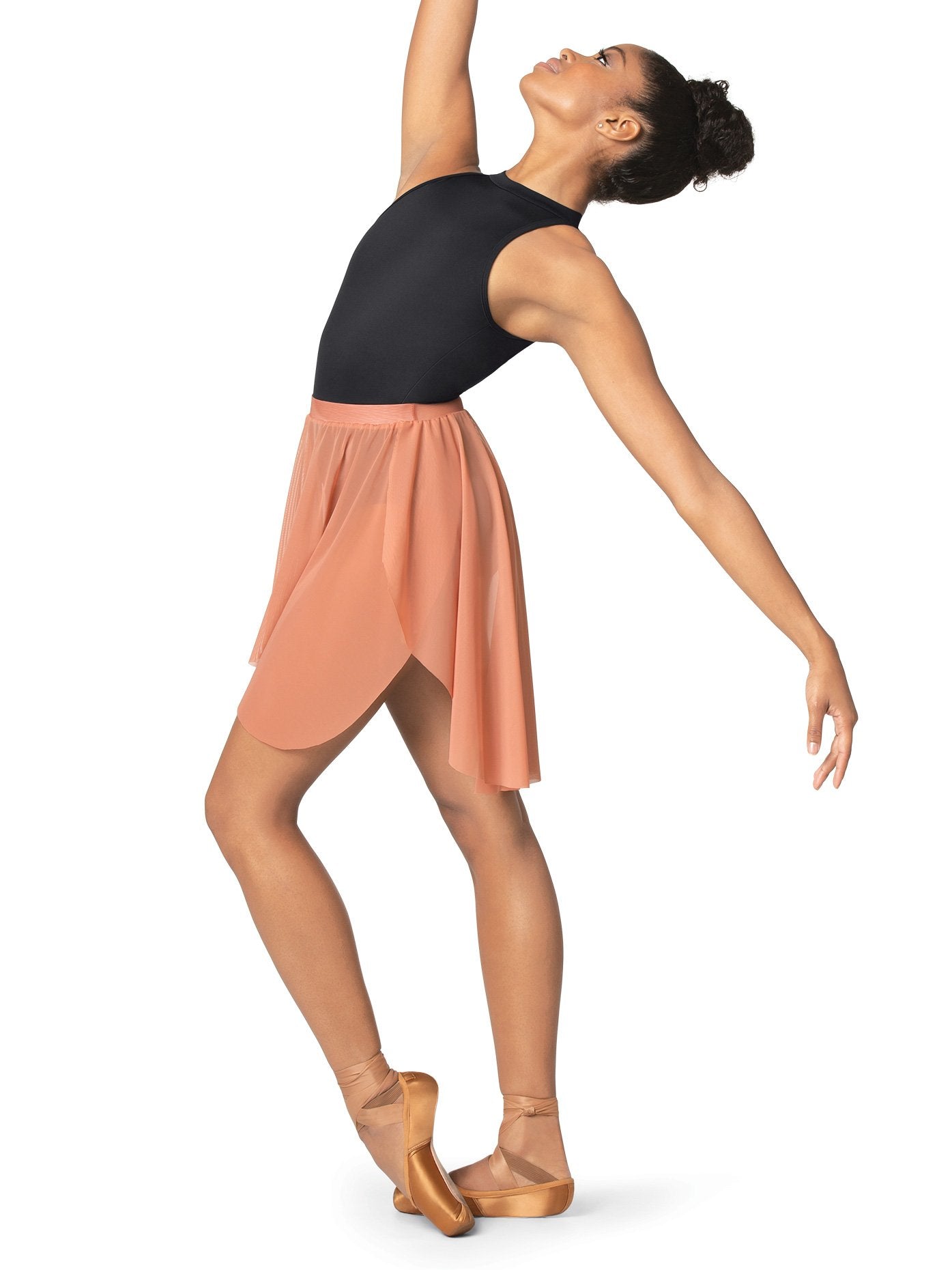 Mariia M2 Womens Midi Mesh Skirt Mist L ME2115