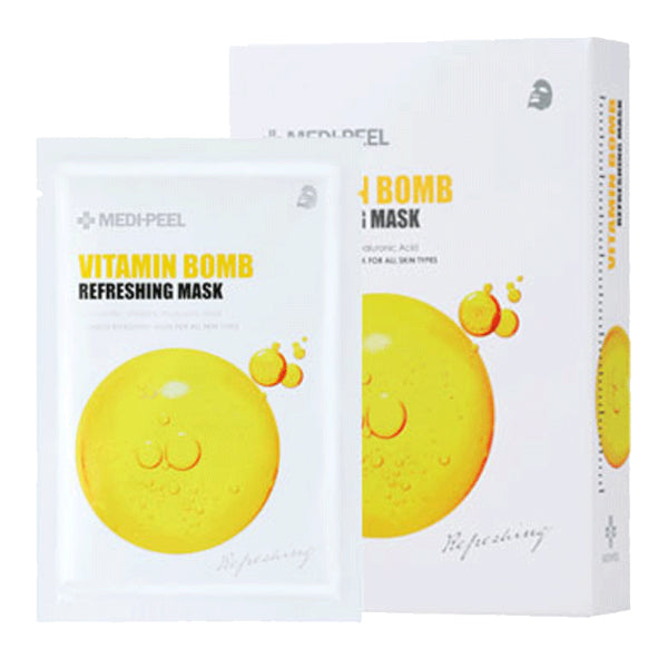 MEDIPEEL+ - Vitamin Bomb Refreshing Mask Sheet - 25mlx10pcs