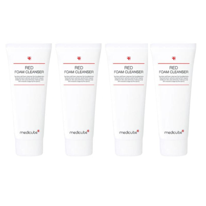 medicube - Red Foam Cleanser - 120ml (4ea)