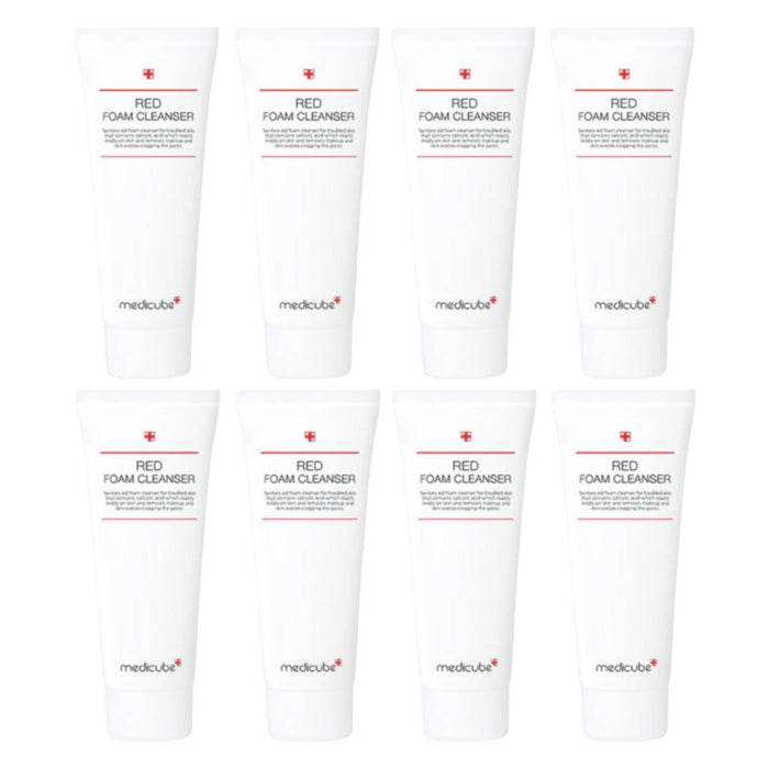 medicube - Red Foam Cleanser - 120ml (8ea)