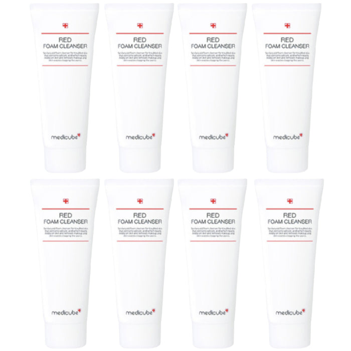 medicube Red Foam Cleanser - 120ml (8ea) Set