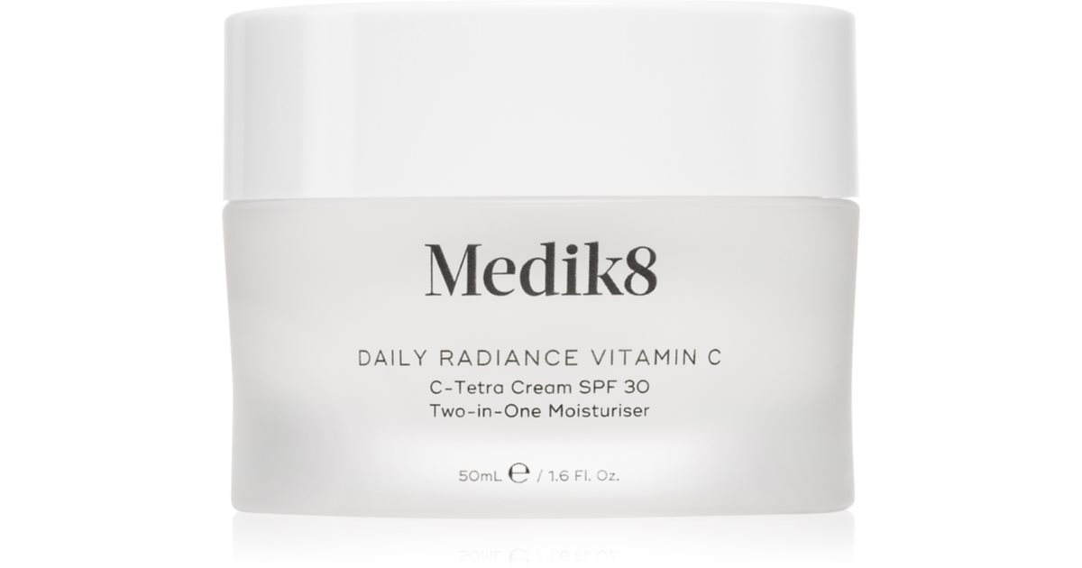Medik8 Crème de jour antioxydante Daily Radiance à la vitamine C SPF 30 50 ml