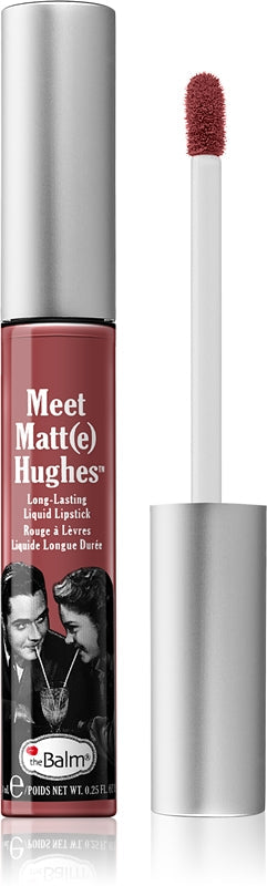 theBalm Møt Matt(e) Hughes Long Lasting Liquid Lipstick Color Sincere 7,4ml