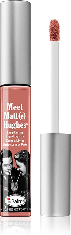theBalm Poznaj Matt(e) Hughes Long Lasting Liquid Lipstick Color Patient 7,4 ml