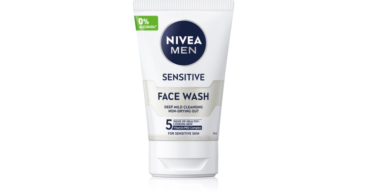 NIVEA Sensitiv rensegel for menn 100 ml