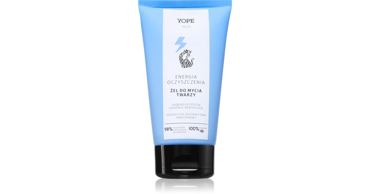 Yope Tre fuktighetsgivende rensegel for menn 150 ml