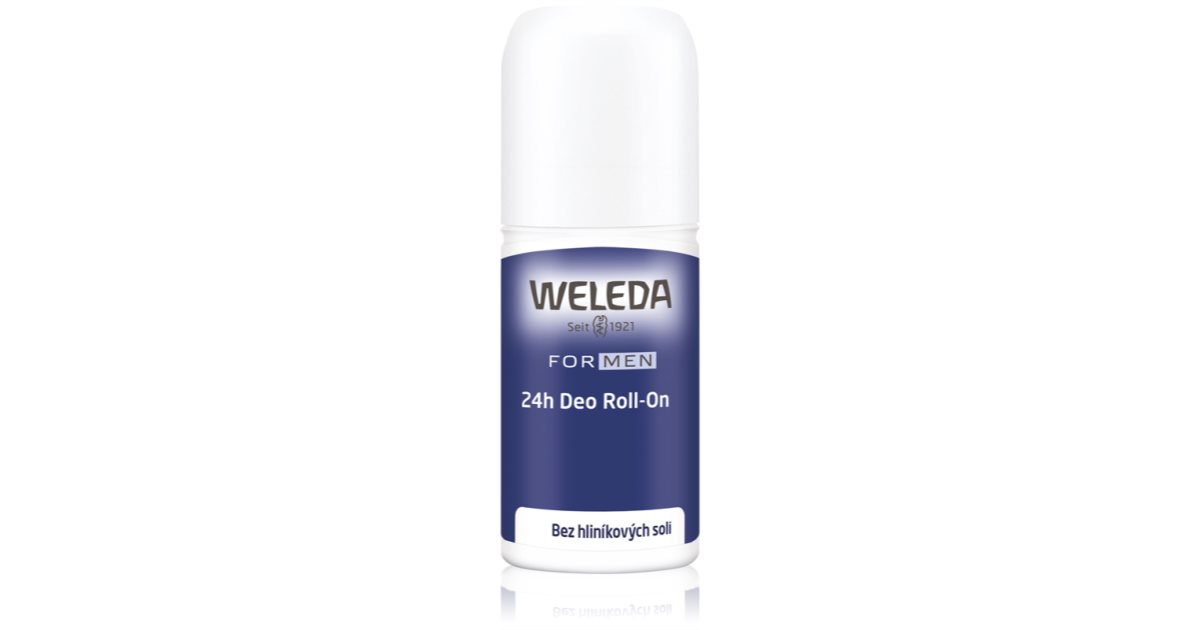 Weleda Men roll-on deodorant uden aluminiumsalte 24 timer 50 ml