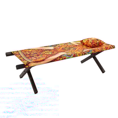 Seletti - Méridienne pliable Toilet Paper - Multicolore - Hêtre massif - Designer Pierpaolo Ferrari