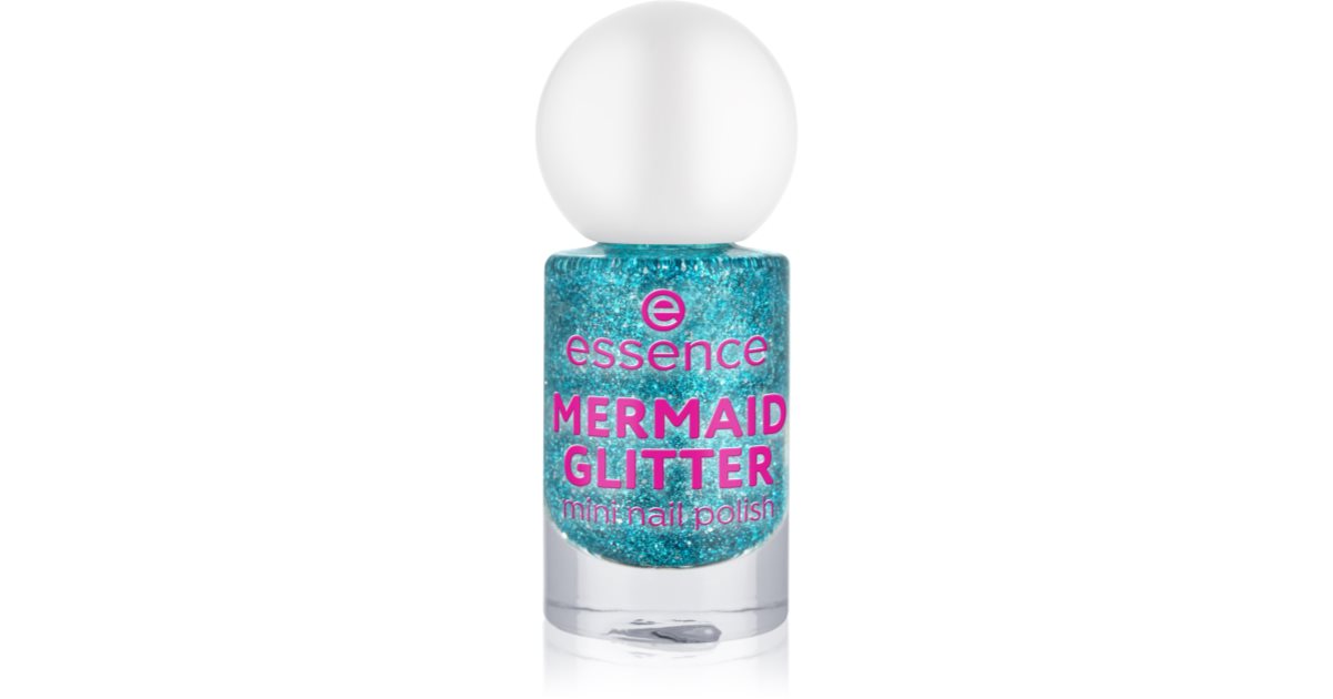 essence MERMAID GLITTER mini lak na nehty barva 07 5 ml