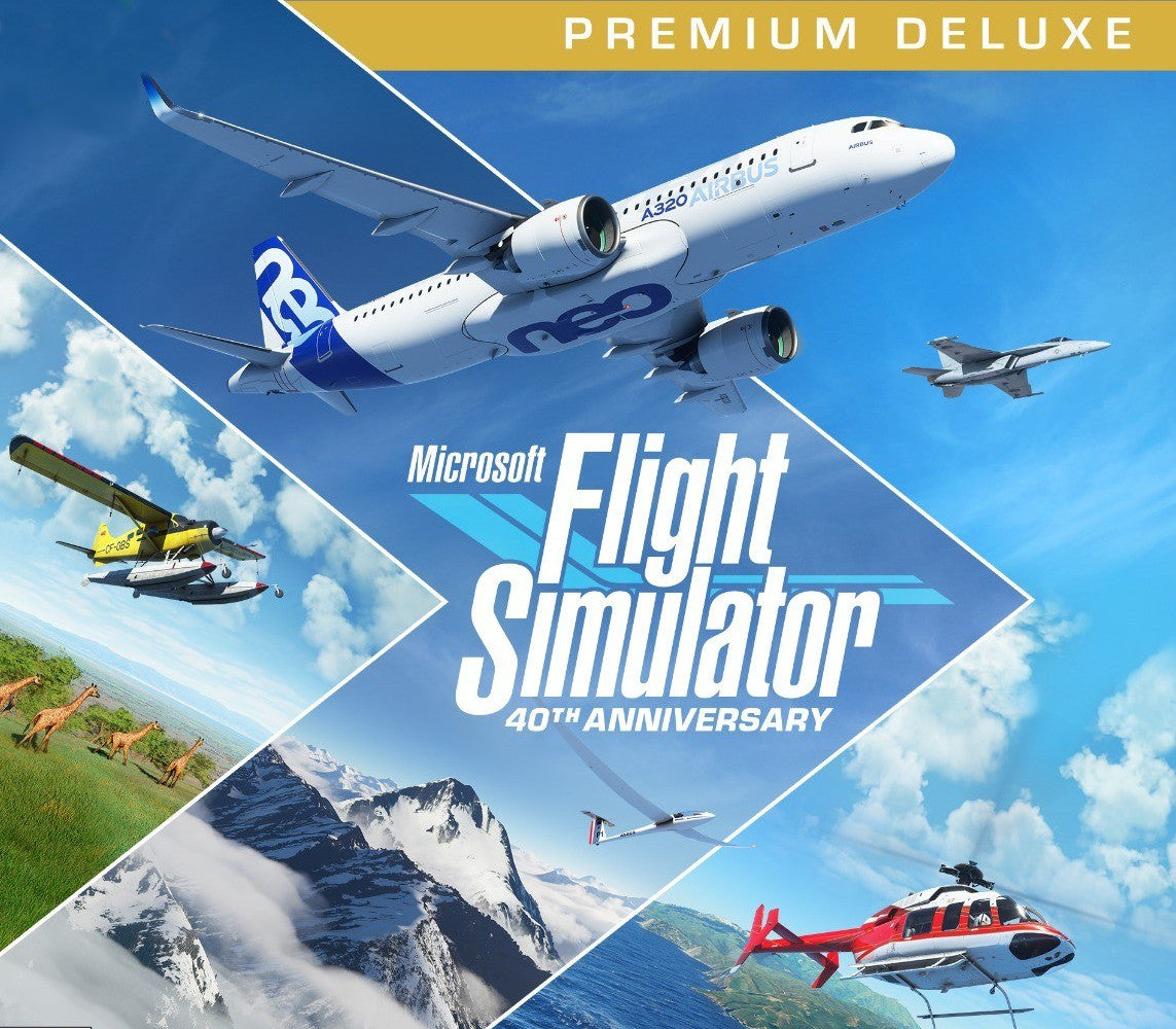 Microsoft Flight Simulator 40th Anniversary Premium Deluxe Edition Xbox Series X|S Account
