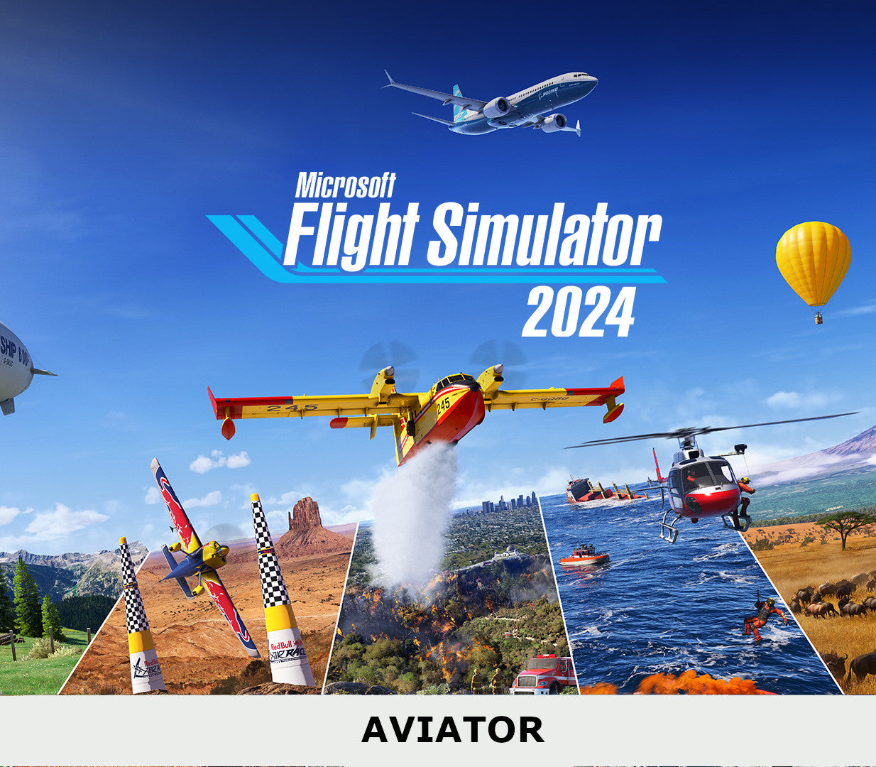 Microsoft Flight Simulator 2024 Aviator Edition Xbox Series X|S - PC CD Key