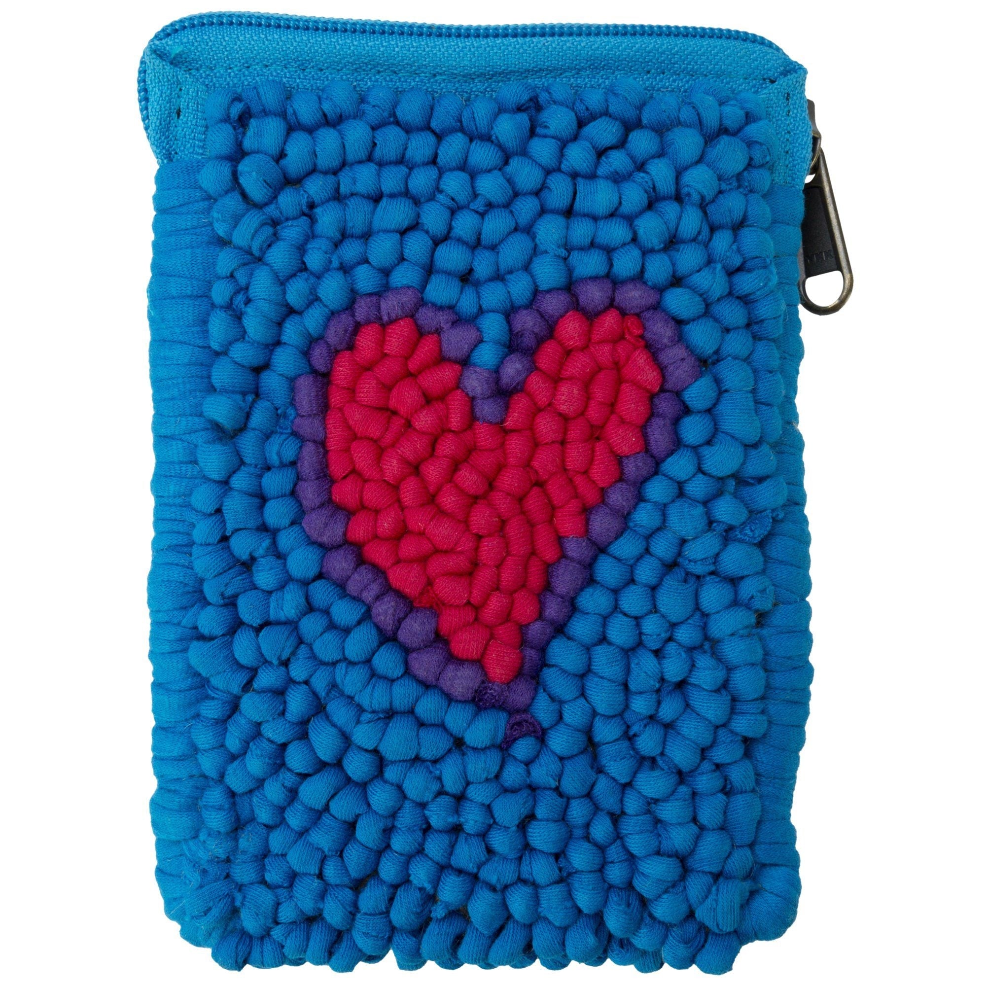 Mielie Gadget Pouch - Heart - Red-Blue