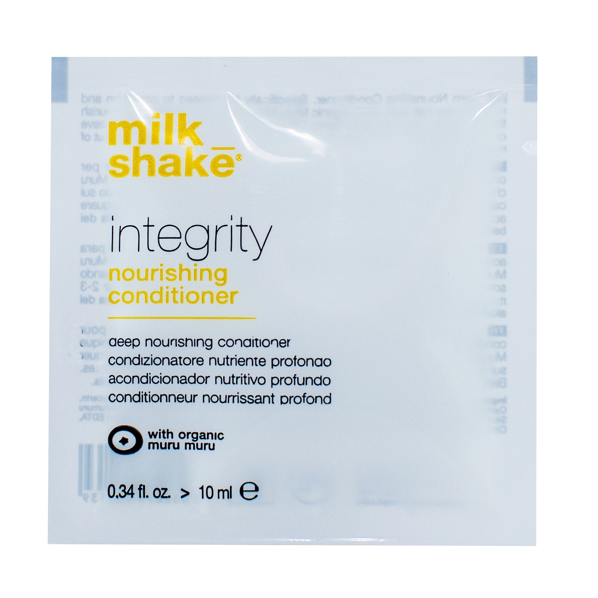 Milk Shake Balsam de păr nutritiv fără parabeni Integrity 10 ml