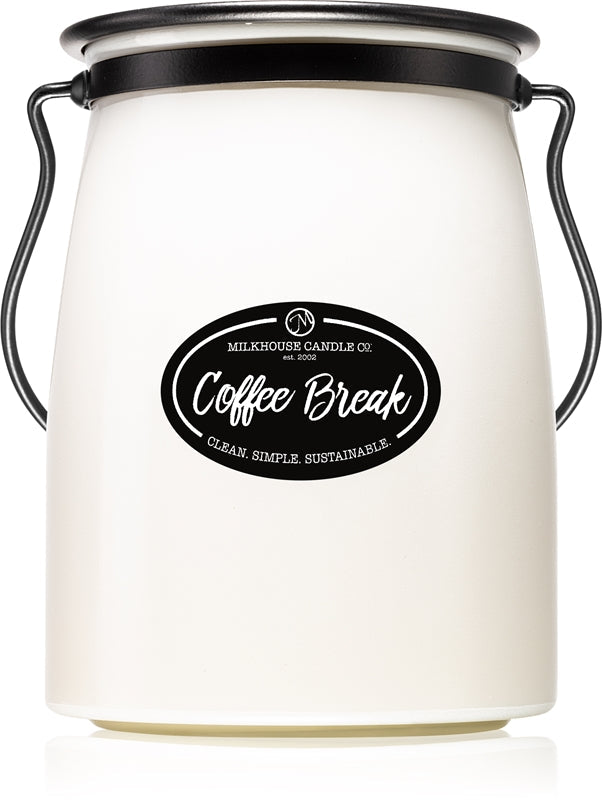 Milkhouse Candle Co. Creamery Coffee Break bougie parfumée Butter Jar 624 g