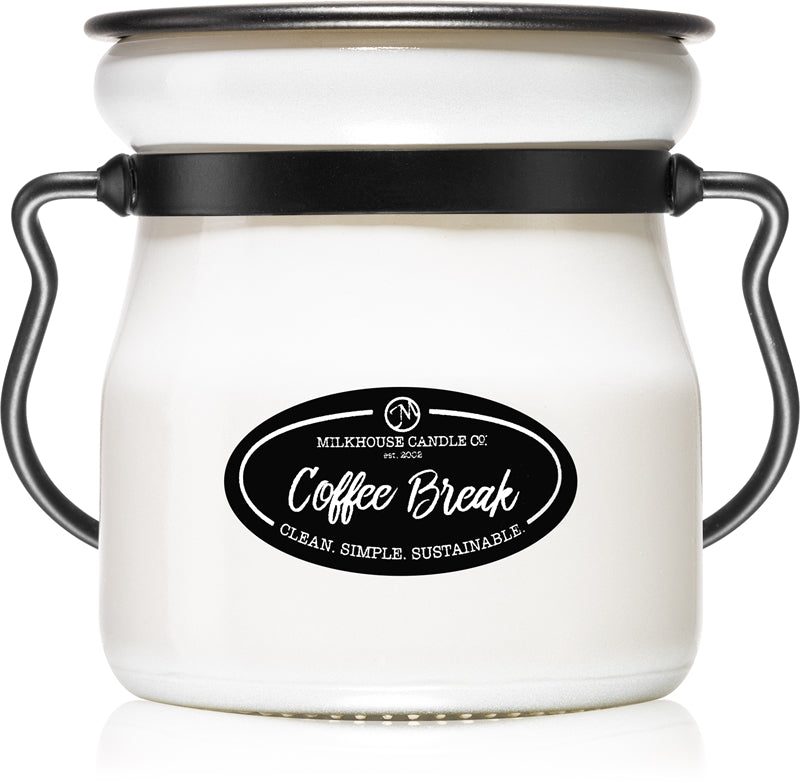 Milkhouse Candle Co. Świeca zapachowa Creamery Coffee Break w słoiku 142g