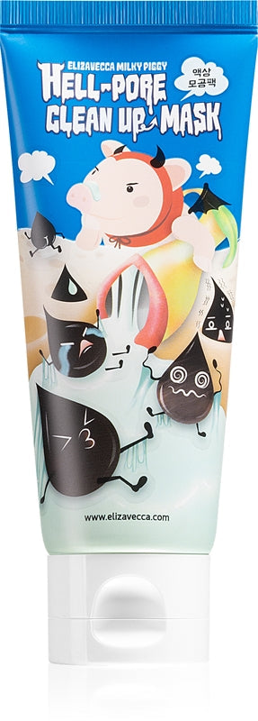 Elizavecca Milky Piggy Hell-Pore Clean Mască cu gel peelingoff împotriva punctelor negre 100 ml