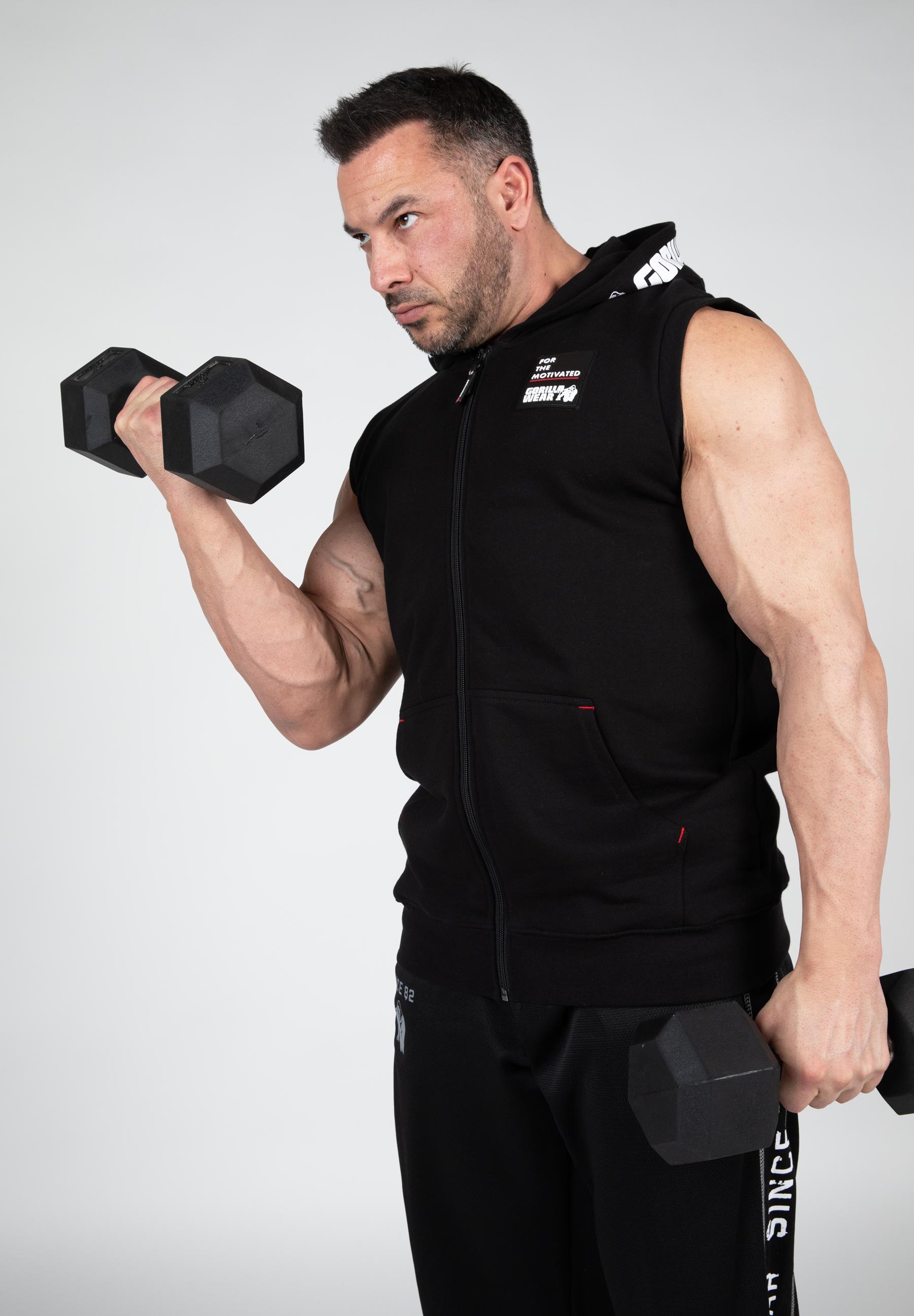 Milwaukee S-L Zipped Hoodie - Black - XL