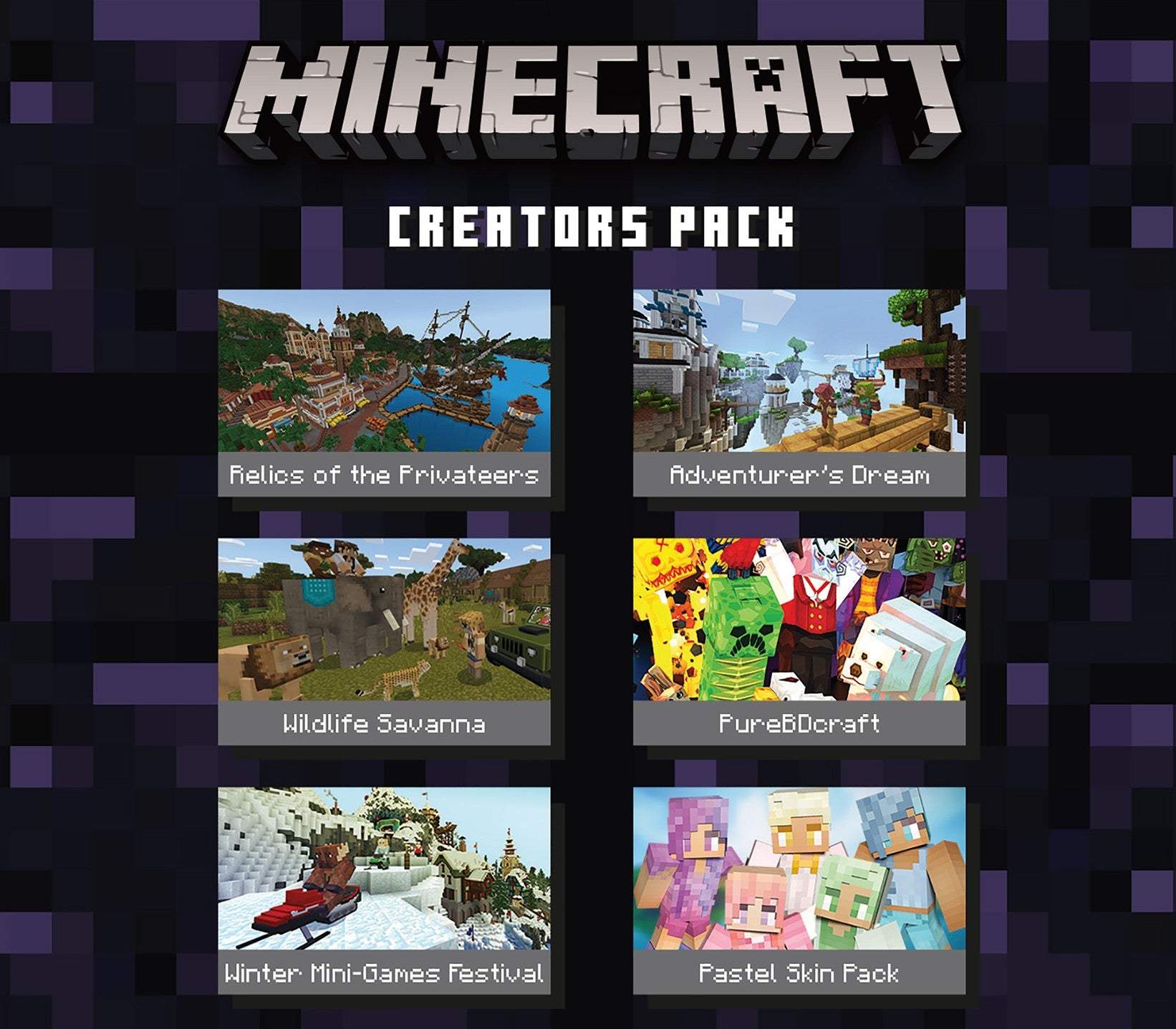 Minecraft - Creators Pack DLC EU XBOX One CD Key