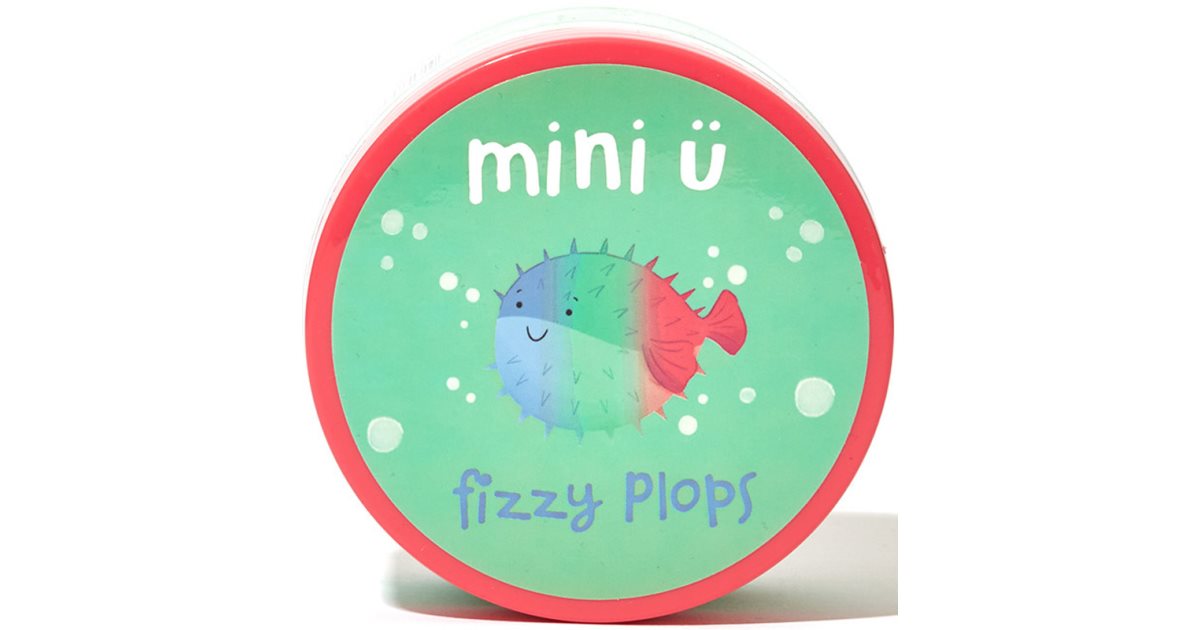 Mini-U Fizzy Plops tablety do koupele 4 barvy 40x2g