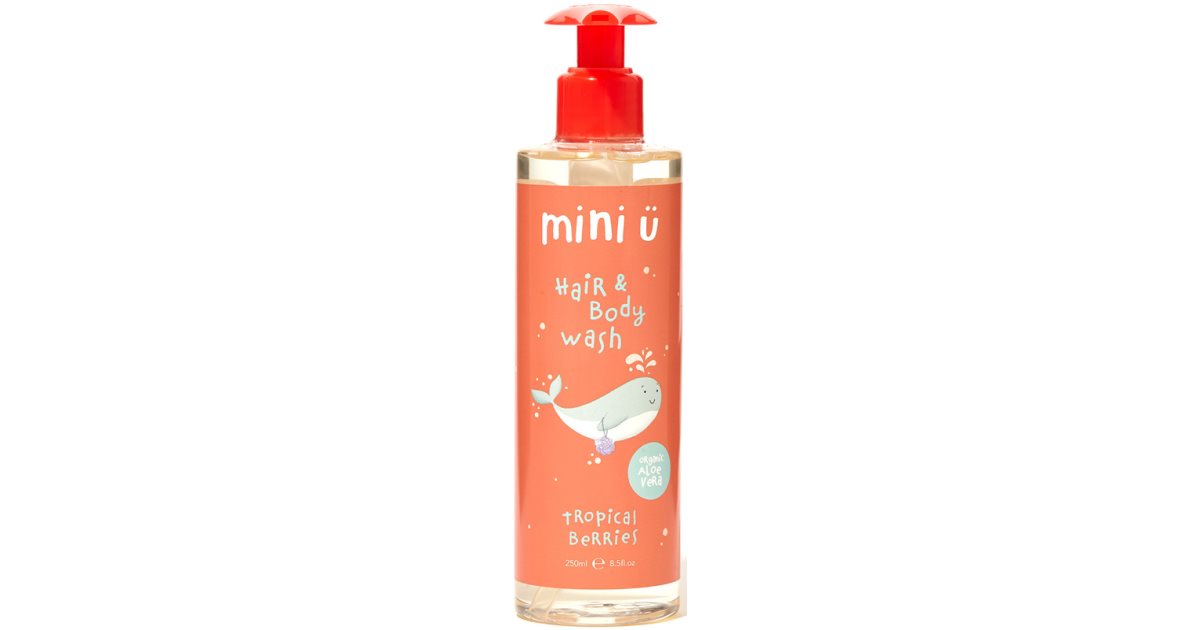 Mini-U Tropical Berries body hair cleanser 250 ml