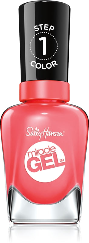 Sally Hansen Miracle Gel™ UV-LED Gel Nail Polish Bez Lampy Kolor 210 Pretty Piggy 14,7 ml