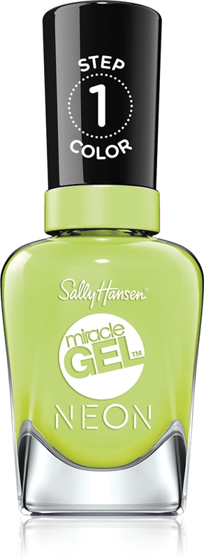 Sally Hansen Miracle Gel™ UV-LED Gel Nail Polish Bez Lampy Kolor 052 Electri-Lime 14,7 ml
