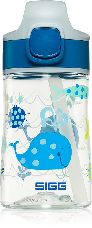 Sigg Botella infantil Miracle con pajita Ocean Friend 350 ml