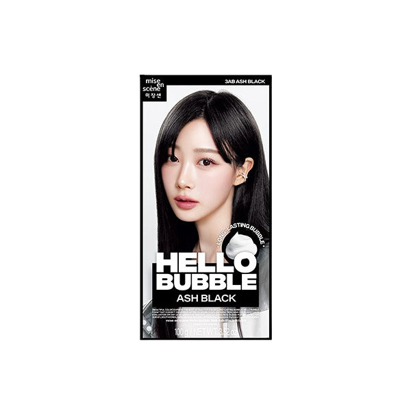 miseenscéne - Hello Bubble (2024 New Version) - 100G - 3AB Ash Black