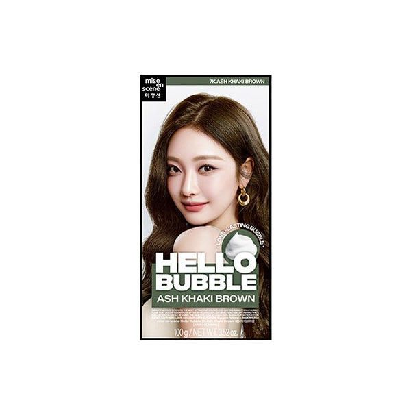 miseenscéne - Hello Bubble (2024 New Version) - 100G - 7K Ash Khaki Brown