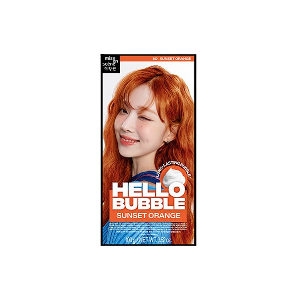 miseenscéne - Hello Bubble (2024 New Version) - 100G - 8O Sunset Orange