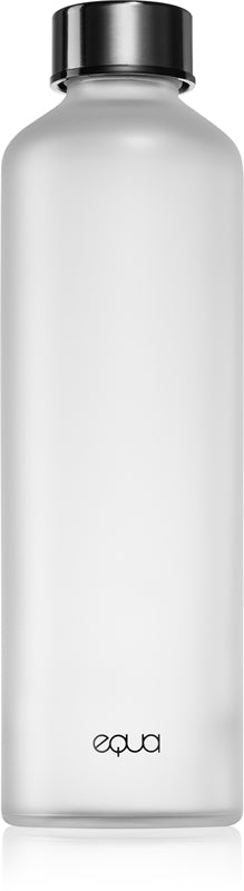 Equa Sticlă de apă din sticlă de culoare nepotrivită Velvet negru 750 ml