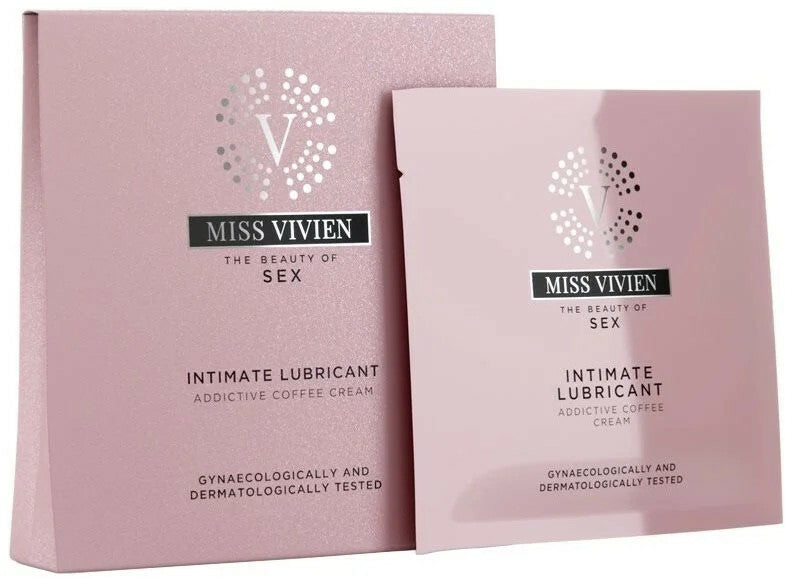 Miss vivien Gel lubricante desechable Coffee & Cream (Íntimo) 3 x 6 ml