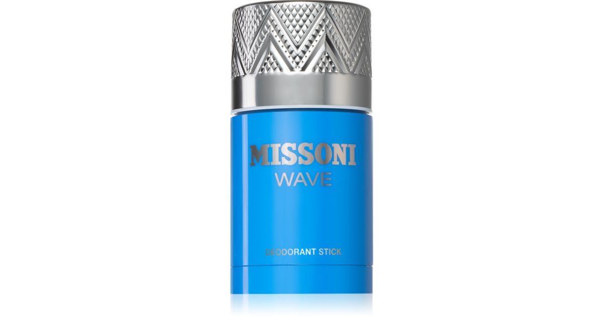 Missoni Wave deodorantstick uden emballage til mænd 75 ml