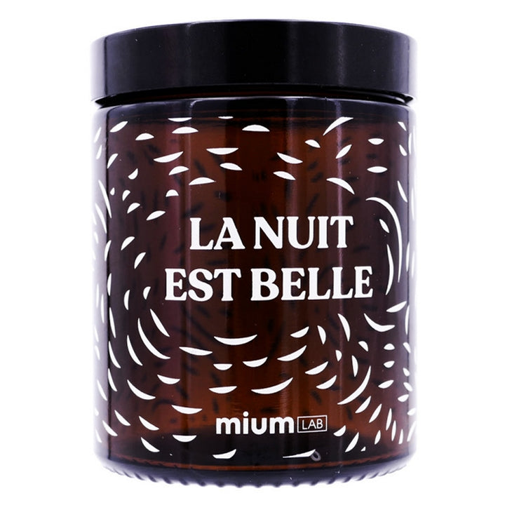 Mium Lab - Nachfüllbare Glasvase „La Nuit est Belle“