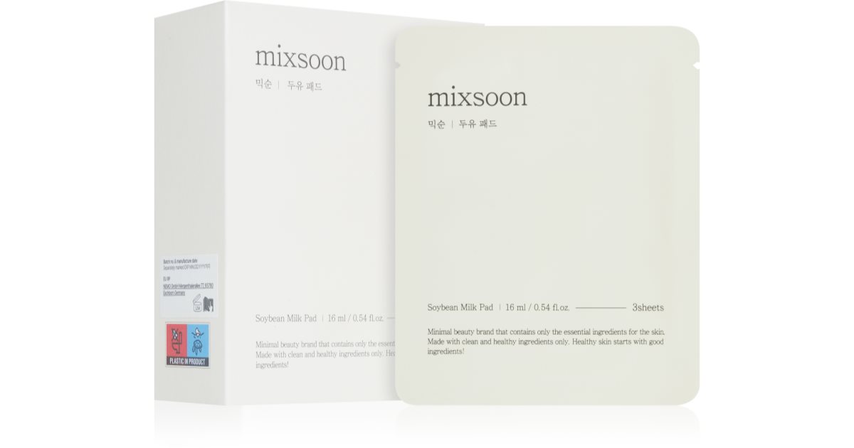 Mixsoon Soybean Milk Nourishing Face Mask for All Skin Types
