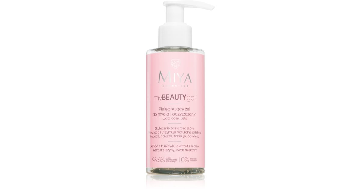 MIYA Cosmetics myBEAUTYgel odświeżający żel oczyszczający 140 ml