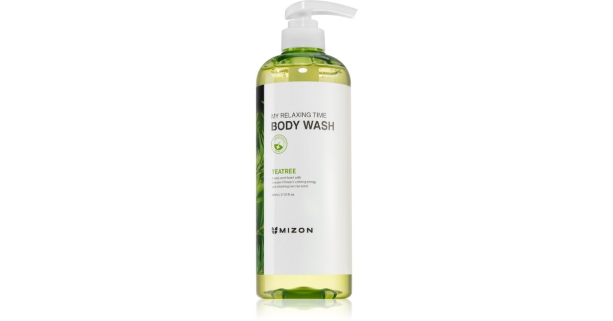 Mizon Teatree My Relaxing Time Bubble Bath (piele iritată și problematică) - 800 ml